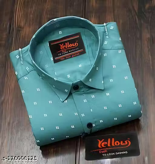 Ovdersized Shirt Men MInt Green