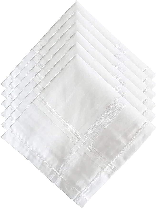 Premium Cotton Handkerchief – White | Soft & Absorbent