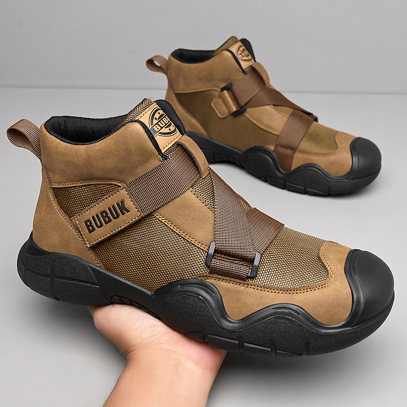 Men's Shoes Autumn and Winter Men's Business Casual Shoes New Outdoor Hiking Sports Shoes Youth Basketball Shoes Casual Trendy Shoes Fashion Short Boots